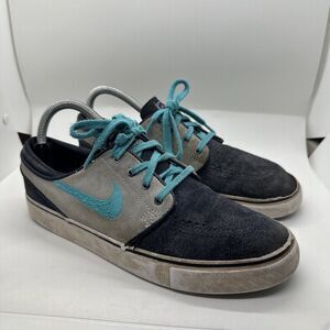 Mens Size 7.5 Blue Nike SB Zoom Stefan Janoski Skateboarding Shoes 333824 440